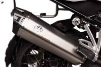 Termignoni - Termignoni Street Scream Titanium/Carbon Slip-On Exhaust: BMW R1200GS '17-'18 - Image 1