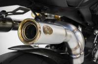 Zard - ZARD 2-1-2 Underseat Full Titanium Exhaust System With Gold Finish End-Caps: Ducati Panigale 1199 - Image 5