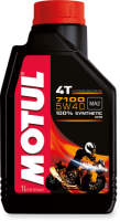 Motul 7100 Synthetic Oil Change Kit 5W-40 3L with Filter: BMW F850GS, F750GS