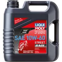 Tools, Stands, Supplies, & Fluids - Fluids - Liqui Moly - Liqui Moly 10W-60 Street Synthetic 4T Engine Oil [4 Liter]