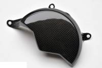 Parts - Body - Shift-Tech - Shift-Tech Carbon Fiber Left Case Guard: Ducati Panigale V4/S/R