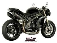 SC Project - SC Project Oval High Mount Exhaust: Triumph Speed Triple R/RS - Image 5