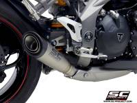 SC Project S1 Exhaust: Triumph Speed Triple RS/S