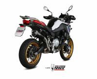 Mivv Exhaust - Mivv Delta Race Black Stainless Steel Exhaust: BMW F850GS, F750GS 2018-2022 - Image 3