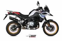 Mivv Exhaust - MIVV Suono Black Stainless Steel Exhaust: BMW F850GS, F750GS - Image 3