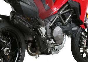 Mivv Exhaust - MIVV Suono Black Stainless Slip On Exhaust: Multistrada 1200 - '15-'17, 1260 - '18-'20 - Image 2