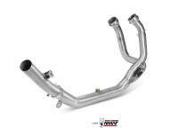 Mivv No-Kat Stainless Steel Pipe: Honda Africa Twin