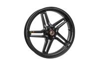 BST Wheels - BST Rapid Tek 5 Split Spoke Carbon Fiber Wheel Set [6.0" Rear]: Ducati Sport Classic, GT1000, Paul Smart - Image 3