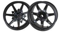BST Wheels - 7 Spoke Wheels - BST Wheels - BST Panther TEK 7 Spoke Wheel Set: BMW R nineT, Racer, Pure '17-'19
