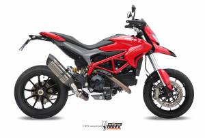 Mivv Exhaust - MIVV Sunno Slip-On Exhaust: Ducati Hypermotard 821/SP - Image 5