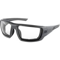 Bobster Mission Sunglasses: Matte Gunmetal - Clear