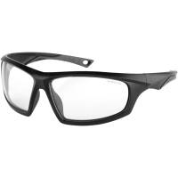 Bobster Vast Sunglasses: Matte Black - Clear