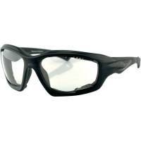 Accessories - Sunglasses - Bobster Eyewear - Bobster Desperado Sunglasses: Gloss Black - Clear