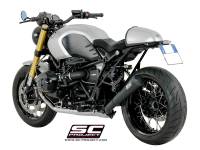 SC Project - SC Project 70's Style Black Conic Exhaust: BMW R nineT - Image 2