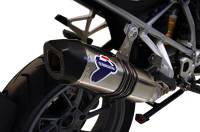 Termignoni Relevance Stainless/Titanium Street Slip-On Exhaust: BMW R1200GS '13-16