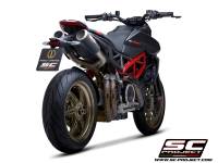 SC Project - SC Project CR-T M2 Carbon Fiber Slip-On Exhaust: Ducati Hypermotard 950/SP - Image 6