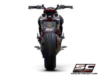 SC Project - SC Project CR-T M2 Carbon Fiber Slip-On Exhaust: Ducati Hypermotard 950/SP - Image 7