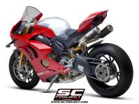 SC Project World Superbike CR-T Full Exhaust: Ducati Panigale V4/S/R