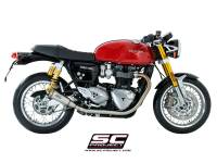 SC Project - SC Project Conic 70's Style Exhaust: Triumph Speed Twin '19+, Thruxton 1200/R '16+ - Image 2