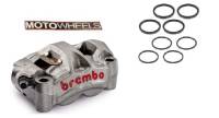 Brake - Replacement Parts - Brembo - BREMBO M50 30MM Complete Caliper Seal Kit [Sold per Caliper], 8 pieces