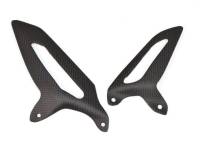 Ducabike Carbon Fiber Heel Guards OEM Rearsets: Panigale 899/959/1199/1299/V2
