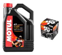 Motul 7100 Synthetic 4T 20W-50 Oil Change Kit: Ducati Monster 1200, Multistrada 1200-1260, Supersport 939