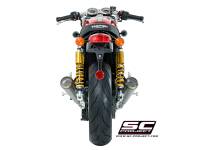 SC Project - SC Project 70's Style Dual Conic Slip-On Exhaust: Triumph Thruxton 1200/R '16+ - Image 6