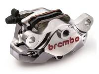 Brembo - BREMBO Nickel 84mm Mount CNC 2 Piece Rear Caliper [Pads included]