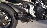 Shift-Tech - Shift-Tech Carbon Fiber Exhaust: Ducati X Diavel '16-'20