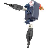 Optimate DIN to Dual-Output USB Adapter