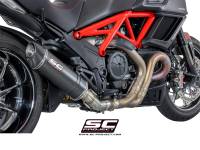 SC Project - SC Project Oval Slip-on Exhaust: Ducati Diavel '10-'18 - Image 1