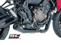 SC Project - SC Project Conic 70's Style Full Exhaust: Yamaha XSR700 / Tracer 700 - Image 2