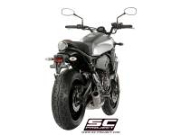 SC Project - SC Project CR-T Slip-on Exhaust [With Cat]: Yamaha XSR700 - Image 5