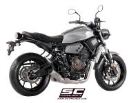 SC Project - SC Project CR-T Slip-on Exhaust [With Cat]: Yamaha XSR700 - Image 2