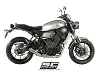 SC Project - SC Project CR-T Slip-on Exhaust [With Cat]: Yamaha XSR700 - Image 3