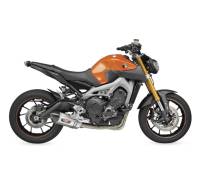 Yoshimura R-77 Full Stainless Steel and Carbon Exhaust: Yamaha XSR900 '16-'19, FZ-09 '14-'17