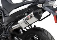 Yoshimura R-77 Stainless Steel Exhaust: BMW F800GS, F700GS
