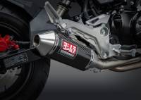 Yoshimura RS-2 Stainless with Carbon Full Exhaust: Honda Grom '17-'20