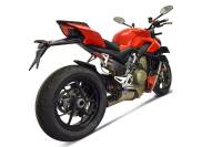 Termignoni - Termignoni Dua Stainless Steel Titanium Slip-On Exhaust: Ducati Streetfighter V4/S - Image 3