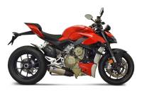Termignoni - Termignoni Dua Stainless Steel Titanium Slip-On Exhaust: Ducati Streetfighter V4/S - Image 4