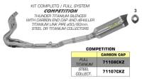 Arrow Competition Full Titanium Exhaust: Suzuki GSXR600, 750 '11-'20 - Image 3