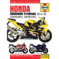 Haynes Motorcycle Repair Manual: Honda CBR929/954