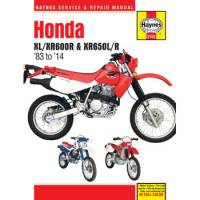 Haynes Motorcycle Repair Manual: Honda XL600R/  XR600R '83-'14