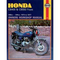Haynes Books - Haynes Motorcycle Repair Manual: Honda CB400 / 550 '73-'77