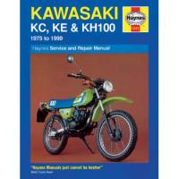Books & Repair Manuals - Haynes Books - Haynes Motorcycle Repair Manual: Kawasaki KE100 '75-'99