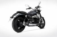 Zard - Zard Black Steel Slip-on Exhaust: Moto Guzzi California - Image 2