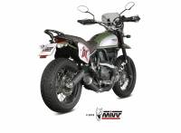 Mivv Exhaust - Mivv GP Pro Black Stainless Slip-on Exhaust: Ducati Scrambler 800 '15-'20 - Image 3