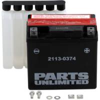 Parts Unlimited  - Parts Unlimited AGM Maintenance Free Battery: Yamaha WR250R '08-'16, Tenere 700 - Image 2