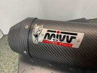 Mivv Exhaust - Mivv Oval Carbon Fiber Slip-on Exhaust: Yamaha Tenere 700 (19-22) - Image 7