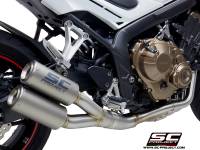 SC Project CR-T Full Exhaust: Honda CB650F '17-'18